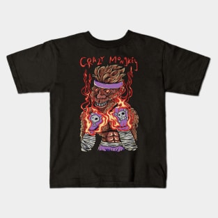 Crazy Fighter Kids T-Shirt